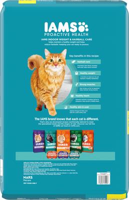Show full view: Iams ProActive Health Indoor Weight & Hairball Care Dry Food, 16-lb bag + Greenies Feline Greenies Smartbites Healthy Indoor Tuna Flavored Cat Treats slide 4 of 9