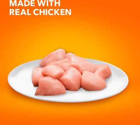 Show full view: Iams Proactive Health Healthy Adult Chicken Recipe Dry Cat Food, 22-lb bag slide 5 of 10