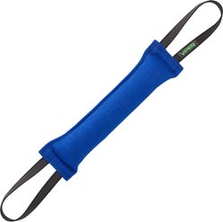 Viper French Linen Tug Dog Toy, Blue, 16-in