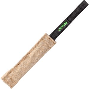 Viper Jute Dog Reward Tug Dog Toy, Tan, 8-in