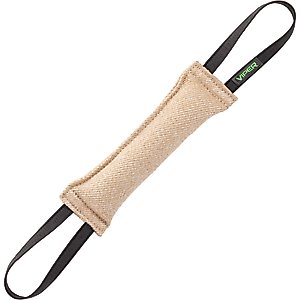 Viper Jute Tug Dog Toy, Tan, 12-in