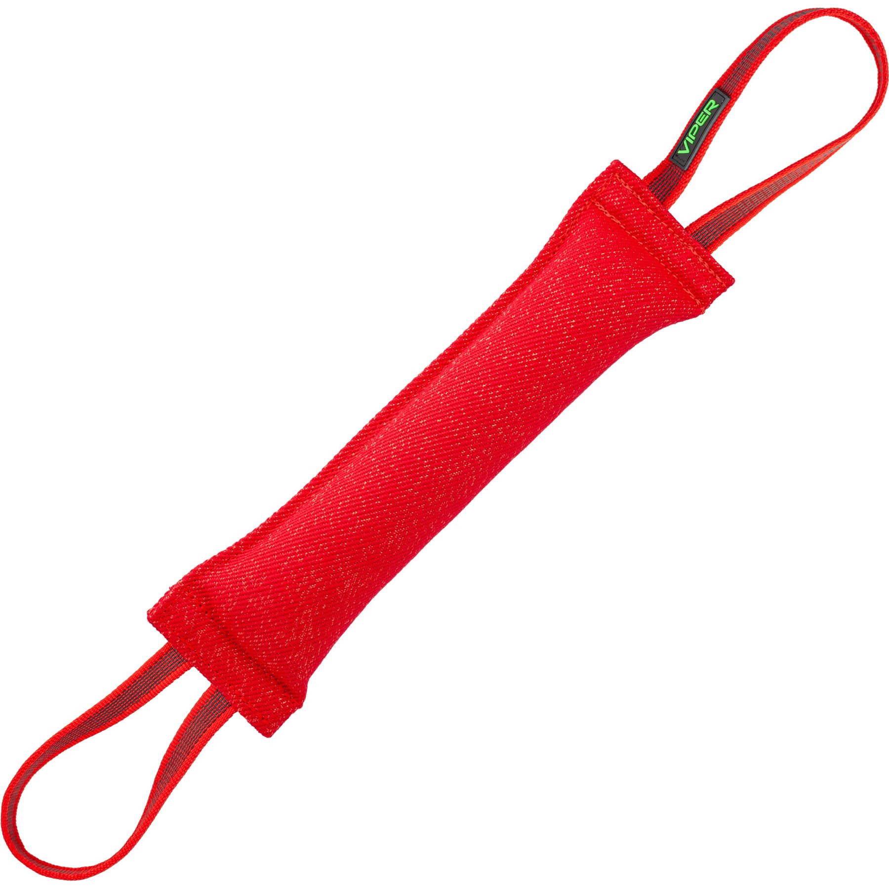 Viper French Linen Tug Dog Toy, Red, 16-in