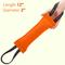 Show in main carousel: Viper French Linen Tug Dog Toy, Orange, 12-in slide 4 of 6