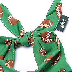The Paws Defender Dog Bandana, Green, X-Large slide 2 of 5
