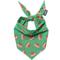 Show in main carousel: The Paws Defender Dog Bandana, Green, Small slide 1 of 5