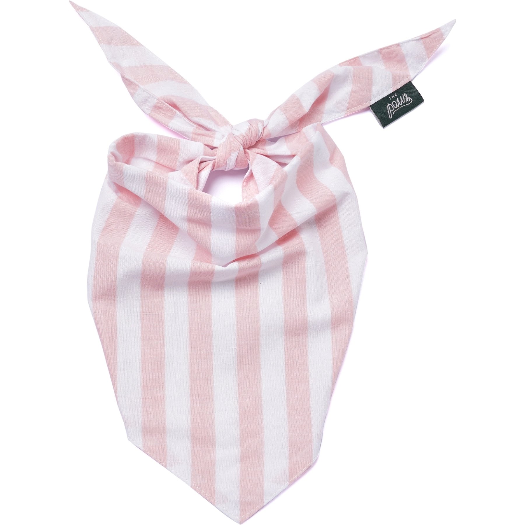 The Paws Cabana Dog & Cat Bandana, Pink, Medium