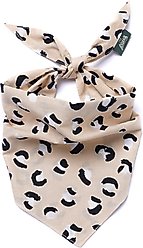 The Paws Urban Dog Bandana, Beige, Small