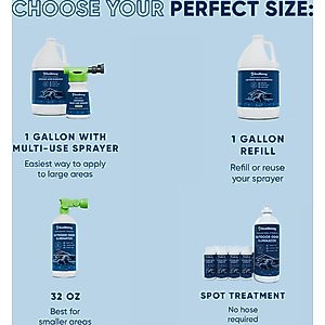 EcoStrong Outdoor Odor Eliminator, 1-gal jug & Multi-Use Sprayer
