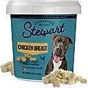 Stewart Chicken Breast Single Ingredient Freeze-Dried Dog Treats, 11.5-oz tub