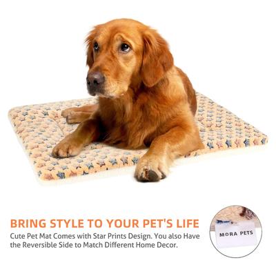 Show full view: Mora Pets Ultra Soft Reversible Dog & Cat Pad, Brown, 42-in slide 5 of 11
