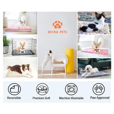 Show full view: Mora Pets Ultra Soft Reversible Dog & Cat Pad, Dark Blue, 42-in slide 9 of 10