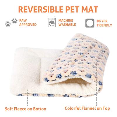 Show full view: Mora Pets Ultra Soft Reversible Dog & Cat Pad, Brown, 42-in slide 3 of 11