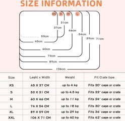 Mora Pets Ultra Soft Reversible Dog & Cat Pad, Dark Blue, 24-in slide 2 of 9