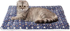 Mora Pets Ultra Soft Reversible Dog & Cat Pad, Dark Blue, 18-in