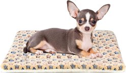 Mora Pets Ultra Soft Reversible Dog & Cat Pad, Brown, 22-in