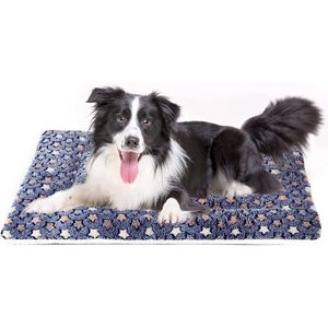 Mora Pets Ultra Soft Reversible Dog & Cat Pad, Dark Blue, 36-in