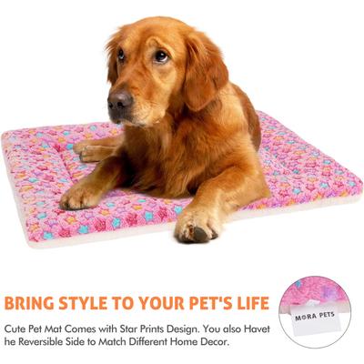 Show full view: Mora Pets Ultra Soft Reversible Dog & Cat Pad, Pink, 42-in slide 4 of 10