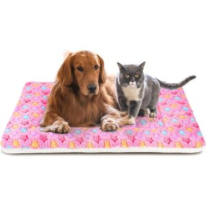 Mora Pets Ultra Soft Reversible Dog & Cat Pad, Pink, 42-in