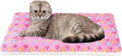 Mora Pets Ultra Soft Reversible Dog & Cat Pad, Pink, 18-in