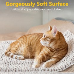 Mora Pets Self-Heating Reversible Cat Pad, Grey, Small slide 2 of 9