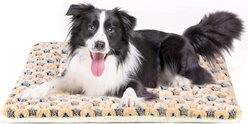 Mora Pets Ultra Soft Reversible Dog & Cat Pad, Brown, 36-in