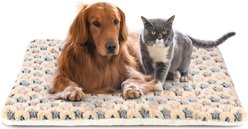 Mora Pets Ultra Soft Reversible Dog & Cat Pad, Brown, 42-in