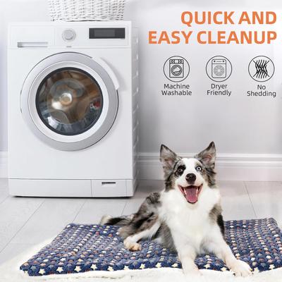 Show full view: Mora Pets Ultra Soft Reversible Dog & Cat Pad, Dark Blue, 42-in slide 7 of 10