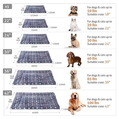 Show full view: Mora Pets Ultra Soft Reversible Dog & Cat Pad, Dark Blue, 30-in slide 5 of 10