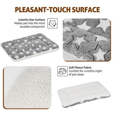 Show full view: Mora Pets Ultra Soft Reversible Dog & Cat Pad, Grey, 18-in slide 8 of 10