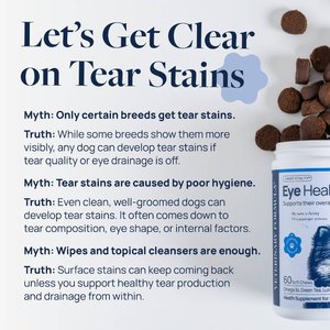 Veterinary Formula Smart Vitality Pork Flavor Soft Chew Eye Health Supplement for Dogs, 60 count