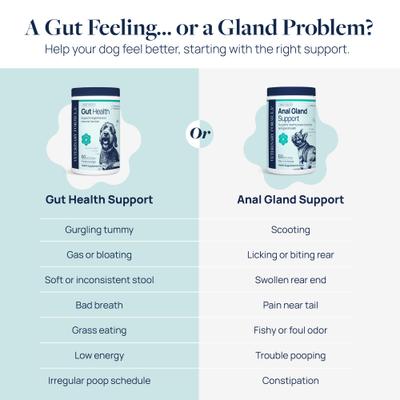 Show full view: Veterinary Formula Smart Vitality Pork Flavor Soft Chew Anal Gland Support Supplement for Dogs, 60 count slide 5 of 11