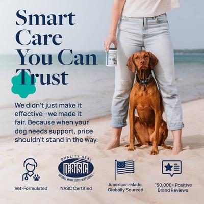 Show full view: Veterinary Formula Smart Vitality Pork Flavor Soft Chew Anal Gland Support Supplement for Dogs, 60 count slide 7 of 11