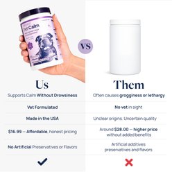 Veterinary Formula Smart Vitality Pork Flavor Soft Chew Pet Calm Supplement for Dogs, 60 count slide 2 of 9