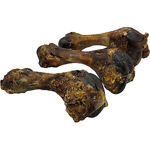 Bones & Chews Made in USA Roasted Marrow Bone 6" Dog Treat