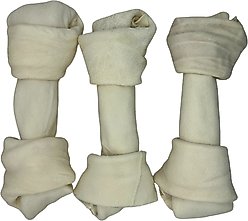 HOTSPOT PETS 8 to 9-in Knotted Bones Rawhide Dog Treats, 6 count