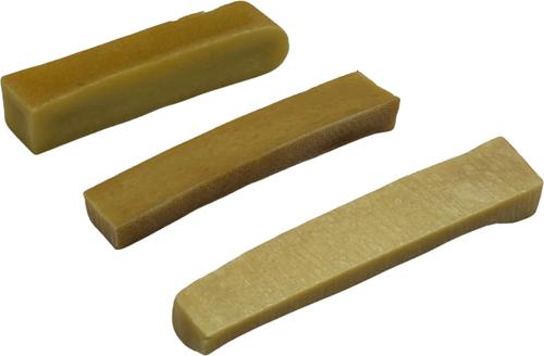 Show full view: The Treat Shack 3 to 4-in Himalayan Yak Cheese Dog Chew Treats, Small, 8-oz bag slide 3 of 10