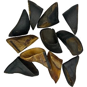 The Treat Shack Large Cow Hooves Dog Treat, 15 count