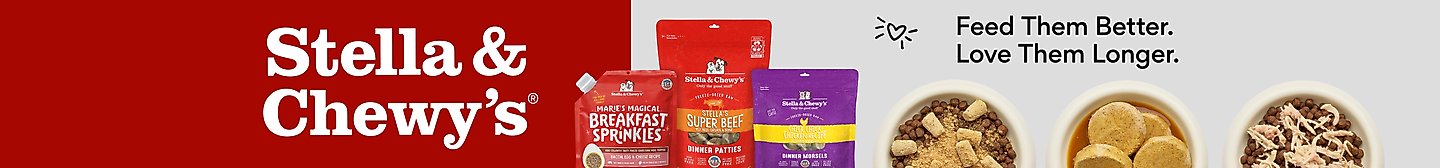 Stella & Chewy's.  feed them better. love them longer.