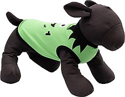 The Worthy Dog Frank Tee Dog Shirt, Green, Medium slide 2 of 3