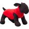 Show in main carousel: The Worthy Dog Brighton Cozy Pullover Dog Shirt, Red, Small slide 2 of 3