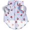 Show in main carousel: The Worthy Dog Cherries Dog Shirt, Blue/White, Small slide 4 of 4