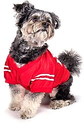 The License House Ohio State Logo Dog Jersey, Scarlet, Medium slide 2 of 4
