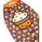 Show in main carousel: The Worthy Dog Pumpkin Spice Tee Dog Shirt, Brown, Large slide 3 of 4