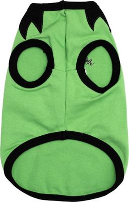 Show full view: The Worthy Dog Frank Tee Dog Shirt, Green, Small slide 3 of 3