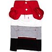 Show in main carousel: The License House Ohio State Colorblock Polo Dog Shirt, Multicolored, XX-Large slide 2 of 2