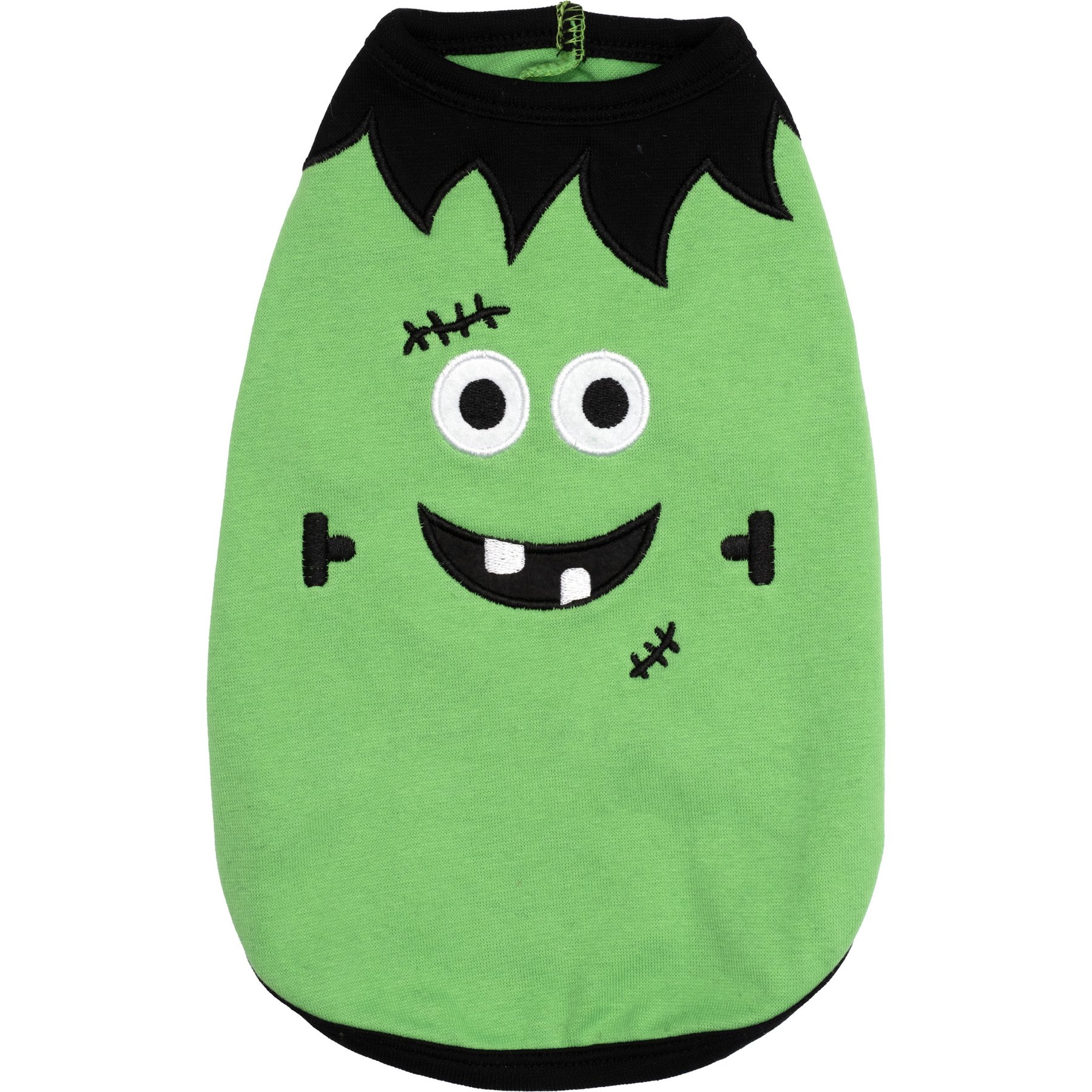 The Worthy Dog Frank Tee Dog Shirt, Green, Medium