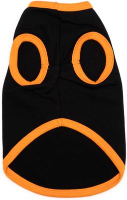 Show full view: The Worthy Dog Glow in the Dark Boo! Tee Dog Shirt, Black, Large slide 3 of 3