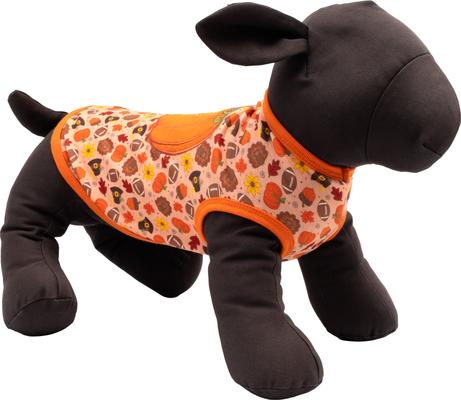 Show full view: The Worthy Dog Fallelujah Tee Dog Shirt, Peach, X-Small slide 2 of 4