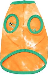 The Worthy Dog Alligator Tee Dog Shirt, Orange, XX-Large slide 2 of 3