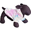 Show in main carousel: The Worthy Dog Tie Dye Dog Hoodie, Pink, XX-Large slide 2 of 4